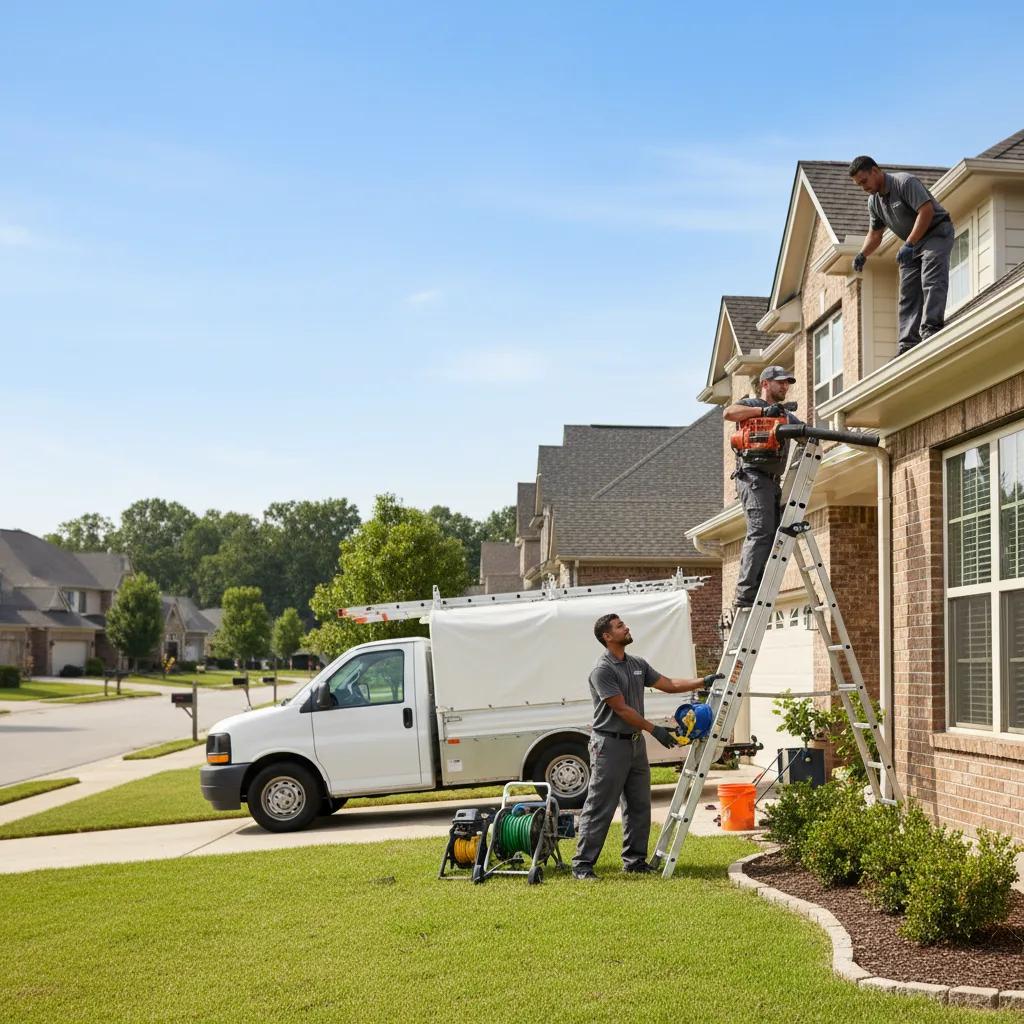 Home Gutter Service in Wardville, OK near me